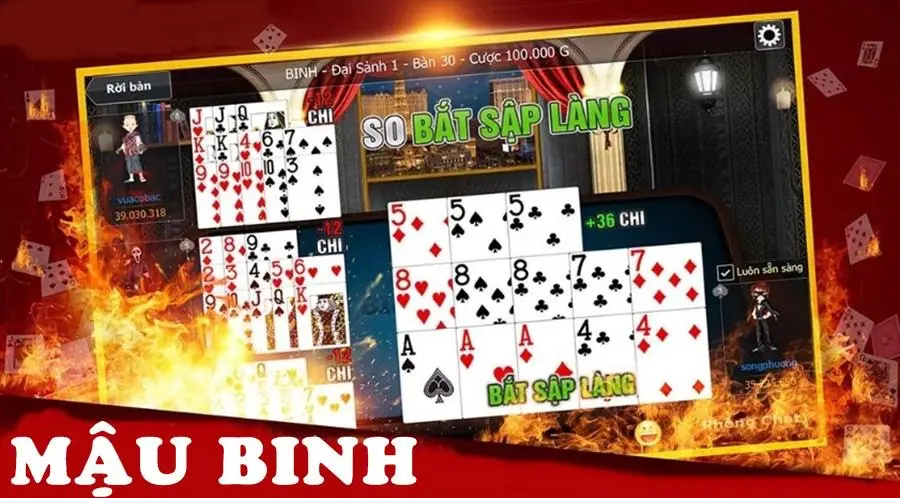 Mậu Binh là tựa game bài quen thuộc với người Việt